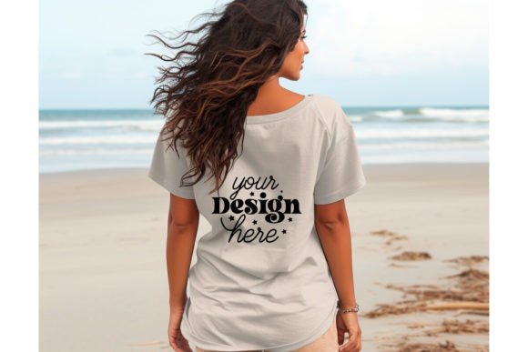 Back Natural Bella Canvas 3001 Mockup103