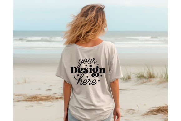Back Natural Bella Canvas 3001 Mockup132
