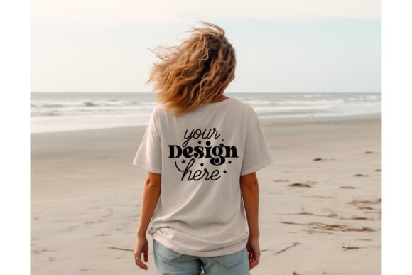 Back Natural Bella Canvas 3001 Mockup146
