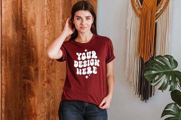 Bella Canvas Mockup: Graphics for T-Shirts