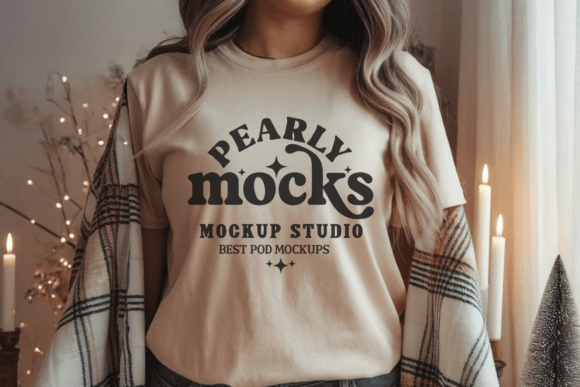 Christmas Gildan 5000 T-Shirt Mockup 1