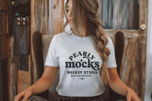 Christmas Gildan 5000 T-Shirt Mockup 5: Graphics and Product Mockups