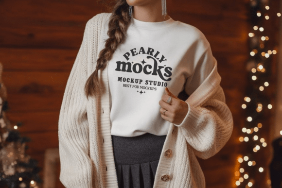 Christmas Gildan 5000 T-Shirt Mockup 53