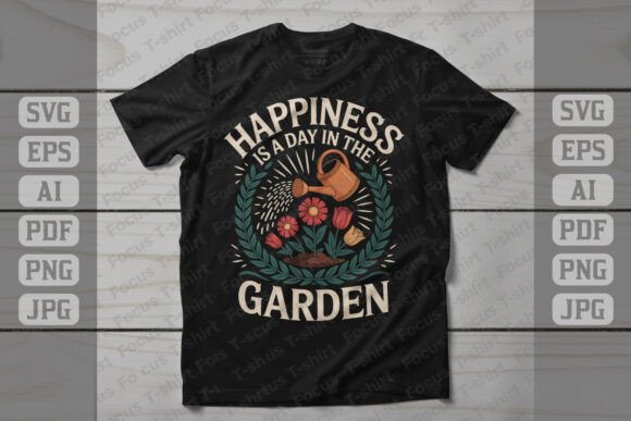 Happiness is a Day in the Garden Graphics