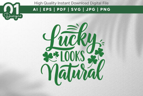 Lucky Looks Natural SVG Design